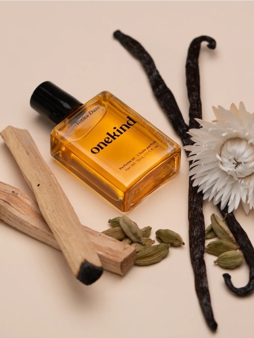 onekind Tonka Daze Perfume Oil - 15ml NEW